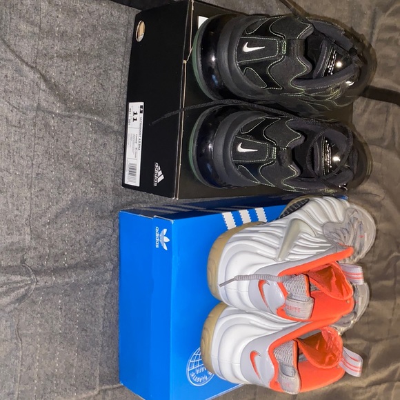 Nike foamposite sz 12/ Nike Air 70 React sz 11.5 - Picture 3 of 3